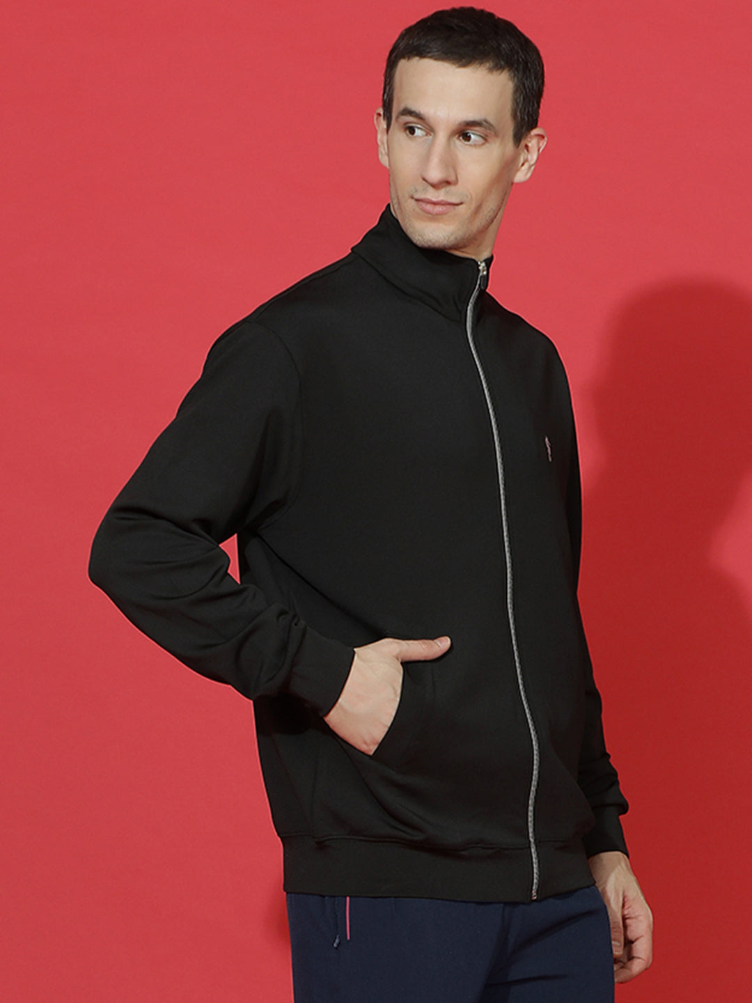 4-Way Stretch Poly Lycra Slim Fit Full Sleeve Sports Scuba Jacket