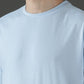 Single Jersey Oversized Round Neck Drop Shoulder Half Sleeve T-Shirt