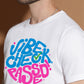 Breezer Tribe White Round Neck Cotton T-Shirt for Men | Regular Fit, Half Sleeves, Casual Printed Style