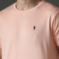 Round Neck Half Sleeve Slim Fit Casual Wear T-Shirt