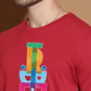 Breezer Tribe Men’s Cotton Single Jersey Round Neck Regular Fit Printed Half Sleeve Casual T-Shirt