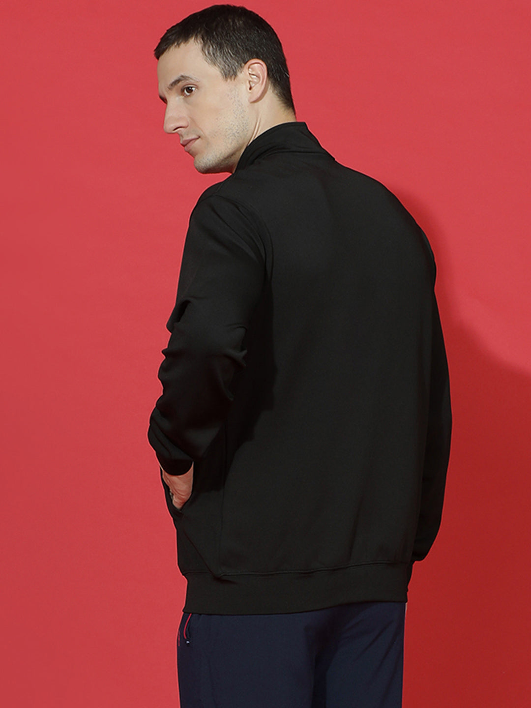 4-Way Stretch Poly Lycra Slim Fit Full Sleeve Sports Scuba Jacket