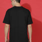 Single Jersey Oversized Round Neck Drop Shoulder Half Sleeve Casual T-Shirt