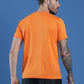 Slim Fit Half Sleeve Round Neck T-Shirt