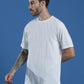 Single Jersey Oversized Round Neck Drop Shoulder Half Sleeve T-Shirt