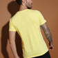 Breezer Tribe White Round Neck Cotton T-Shirt for Men | Regular Fit, Half Sleeves, Casual Printed Style