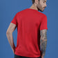 Slim Fit Half Sleeve Round Neck T-Shirt