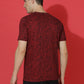 Single Jersey Round Neck Slim Fit Printed Half Sleeve T-Shirt