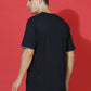 Single Jersey Oversized Round Neck Drop Shoulder Half Sleeve Casual T-Shirt