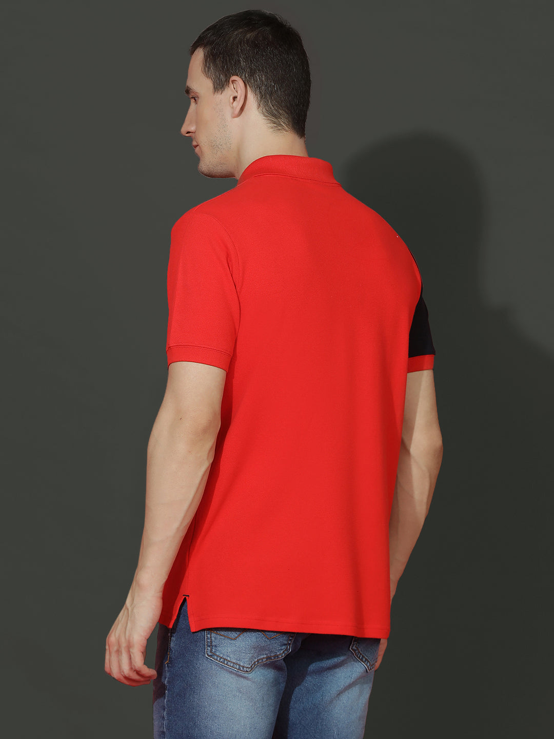 Polo Neck Half Sleeve Casual T-Shirt