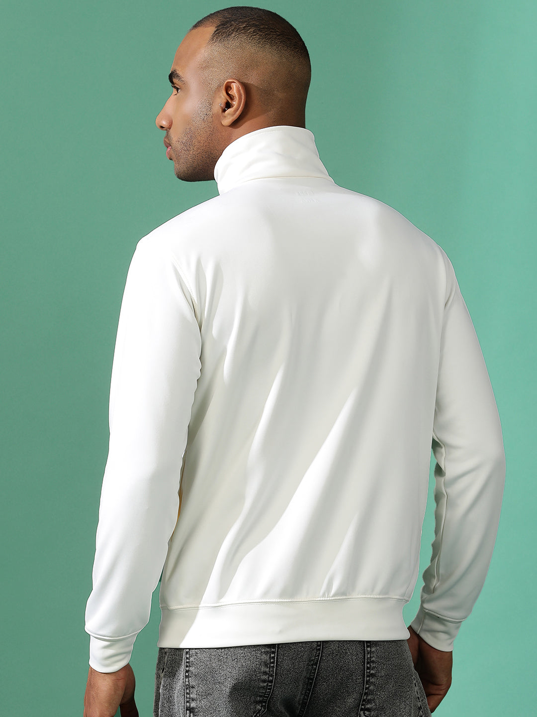 4-Way Stretch Poly Lycra Slim Fit Full Sleeve Sports Scuba Jacket