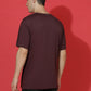 Single Jersey Oversized Round Neck Drop Shoulder Half Sleeve T-Shirt
