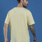 Single Jersey Oversized Round Neck Drop Shoulder Half Sleeve T-Shirt