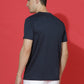 Slim Fit Half Sleeve Round Neck T-Shirt