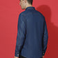 Denim Regular Fit Full Sleeve Cutaway Collar Casual Shirt