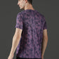 Single Jersey Round Neck Slim Fit Printed Half Sleeve T-Shirt