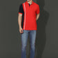 Polo Neck Half Sleeve Casual T-Shirt