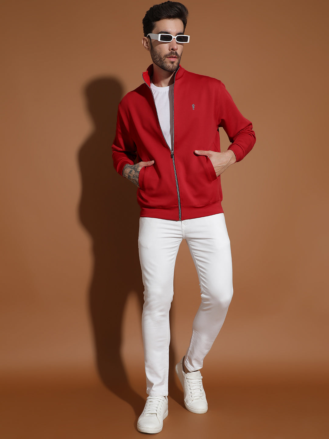 4-Way Stretch Poly Lycra Slim Fit Full Sleeve Sports Scuba Jacket