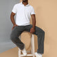 Dryfit Polyester Jacquard Textured Polo Neck Half Sleeve T-Shirt