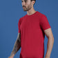 Single Jersey Round Neck Regular Fit Half Sleeve Casual T-Shirt