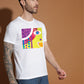 Breezer Tribe Cotton Printed Casual T-Shirt for Men | Round Neck, Half Sleeves, Regular Fit