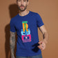 Breezer Tribe Men’s Cotton Single Jersey Round Neck Regular Fit Printed Half Sleeve Casual T-Shirt