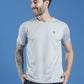 Slim Fit Half Sleeve Round Neck T-Shirt