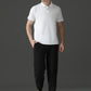 Dryfit Micro Polyester Textured Polo Neck Slim Fit Half Sleeve T-Shirt