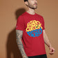 Breezer Tribe White Round Neck Cotton T-Shirt for Men | Regular Fit, Half Sleeves, Casual Printed Style