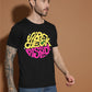 Breezer Tribe White Round Neck Cotton T-Shirt for Men | Regular Fit, Half Sleeves, Casual Printed Style