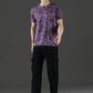 Single Jersey Round Neck Slim Fit Printed Half Sleeve T-Shirt