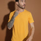 Single Jersey Round Neck Regular Fit Half Sleeve Casual T-Shirt