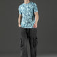 Single Jersey Round Neck Slim Fit Printed Half Sleeve T-Shirt