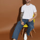 Single Jersey Round Neck Regular Fit Half Sleeve Casual T-Shirt