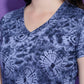 Printed Dryfit Top Half Sleeve Regular Fit T-Shirt