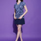 Printed Dryfit Top Half Sleeve Regular Fit T-Shirt