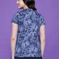 Printed Dryfit Top Half Sleeve Regular Fit T-Shirt