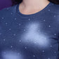 Printed Dryfit Top Half Sleeve Regular Fit T-Shirt