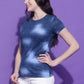Printed Dryfit Top Half Sleeve Regular Fit T-Shirt