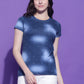 Printed Dryfit Top Half Sleeve Regular Fit T-Shirt