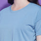 Round Neck Regular Fit Half Sleeve Crop Top T-shirt