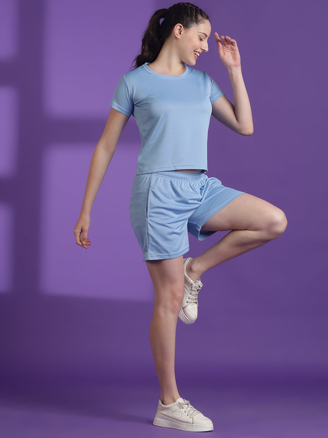 Round Neck Co-Ord Set | Casual & Stylish Two-Piece Outfit