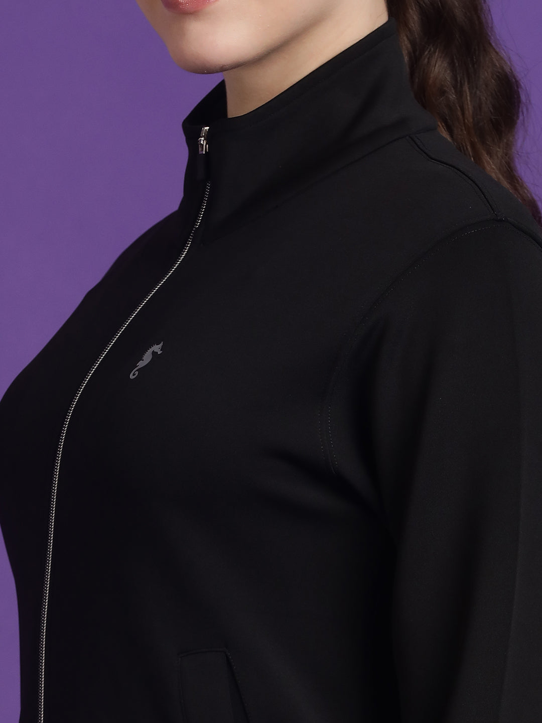 Full Sleeves Regular Fit Jacket with Two Pockets – Workout & Travel Wear