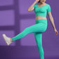 Anti-Bacterial Stretchable Tights Set Rapid Dry Technology