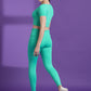 Anti-Bacterial Stretchable Tights Set Rapid Dry Technology