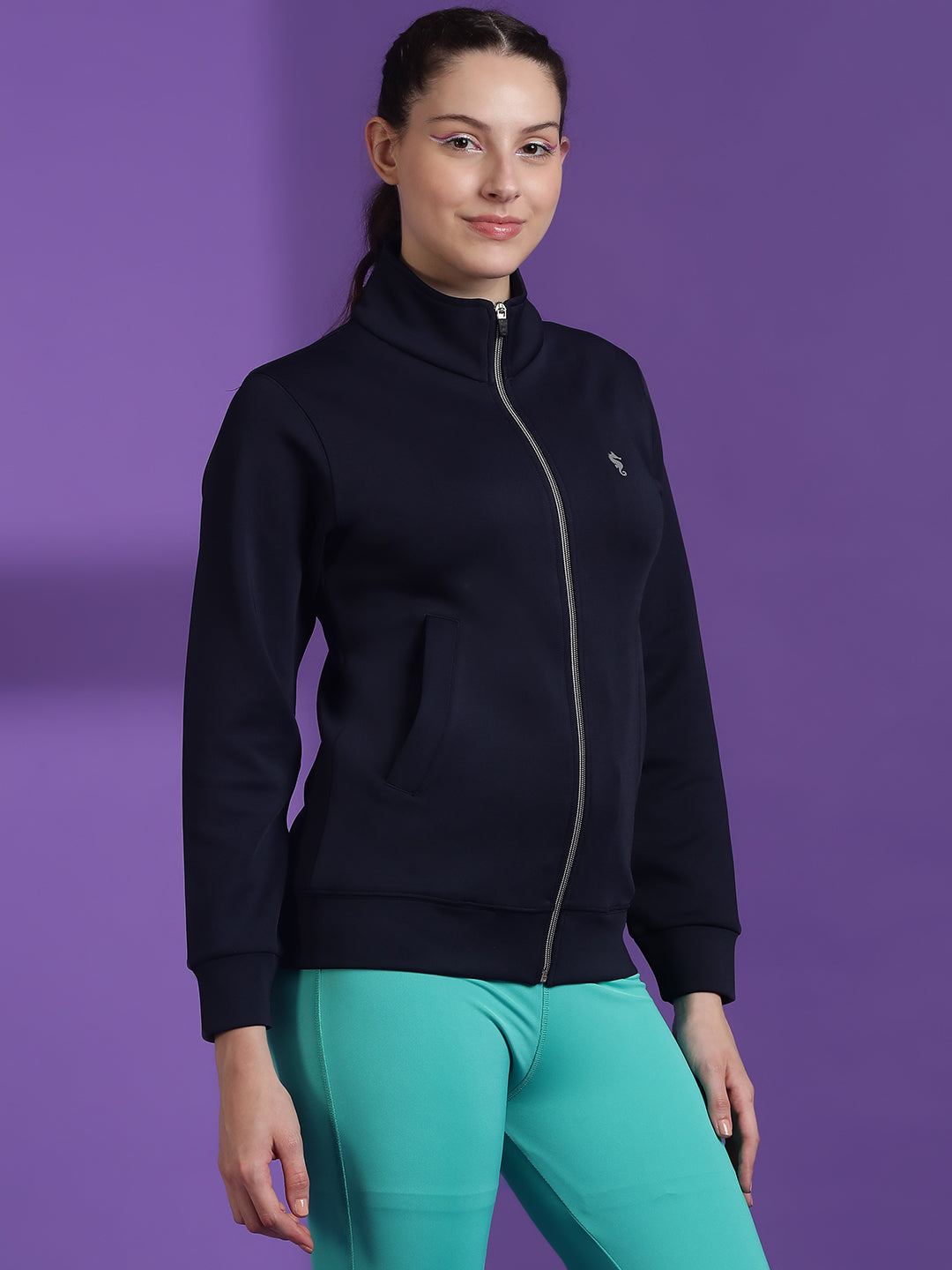 Full Sleeves Regular Fit Jacket with Two Pockets – Workout & Travel Wear