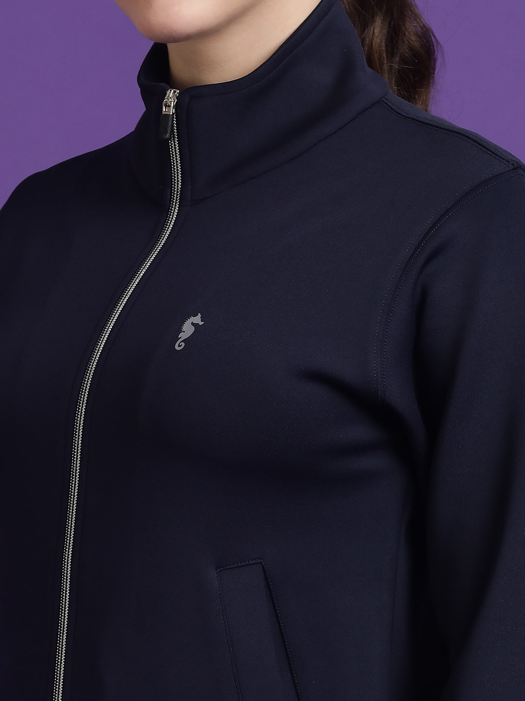 Full Sleeves Regular Fit Jacket with Two Pockets – Workout & Travel Wear