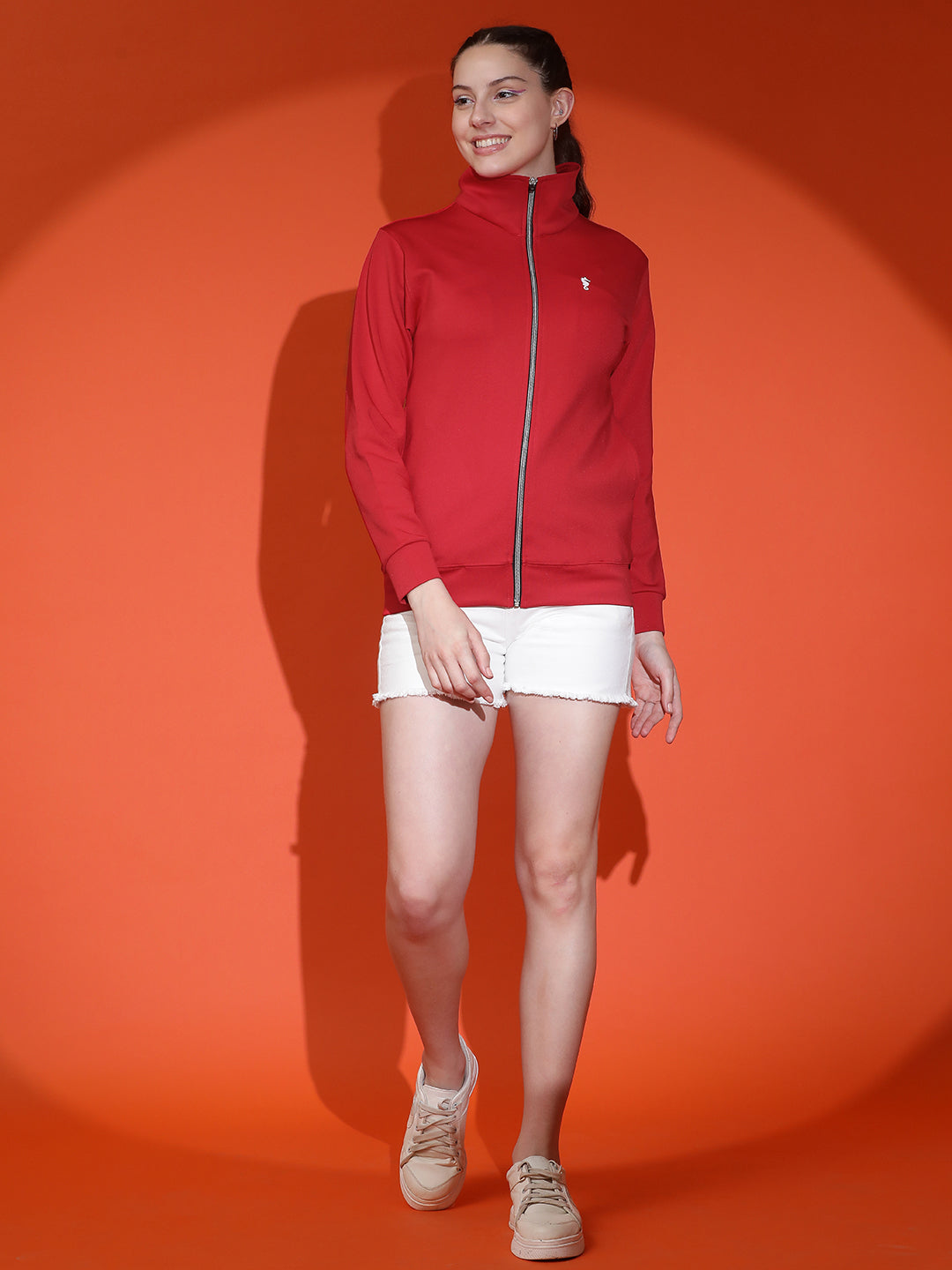 Full Sleeves Regular Fit Jacket with Two Pockets – Workout & Travel Wear