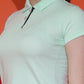 Breathable Polo Neck Half Sleeve T-Shirt