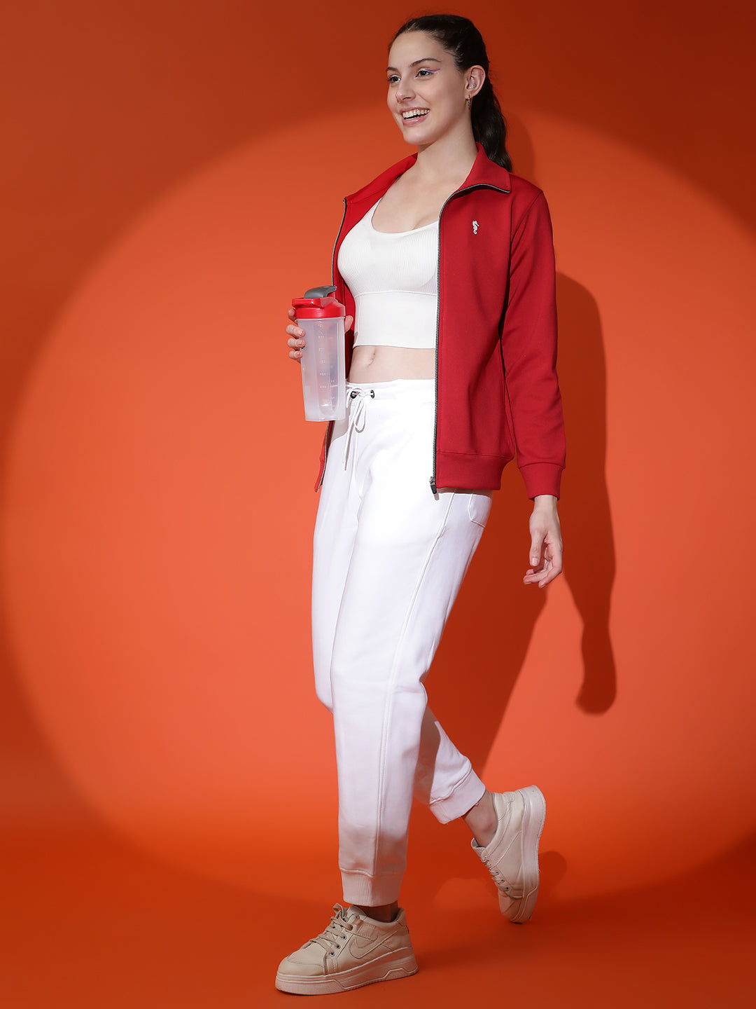 Full Sleeves Regular Fit Jacket with Two Pockets – Workout & Travel Wear